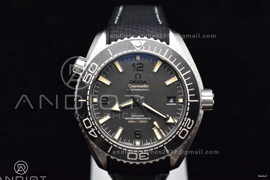 Gray Rubber Super SS Ocean 1:1 Gray on Best Bezel A8900 Planet VSF Black Strap Edition Clone 43.5mm Dial 0106